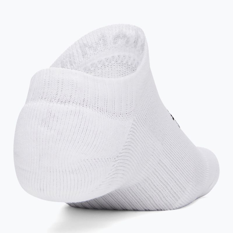 Calze da uomo Under Armour Performance Cotton NS 3 pack white/steel/steel 3