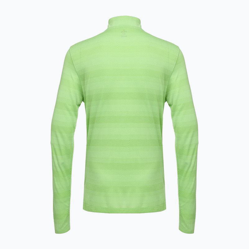 Felpa da running da uomo Under Armour Velociti 1/4 Zip lumos lime/white 2