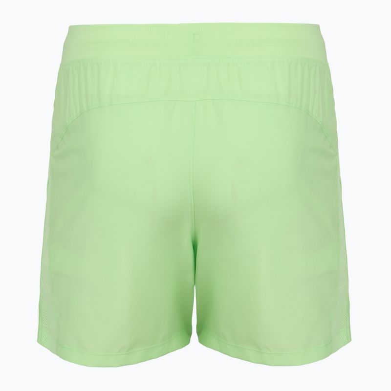 Pantaloncini da running da uomo Under Armour Launch 5" lumos lime/white 2