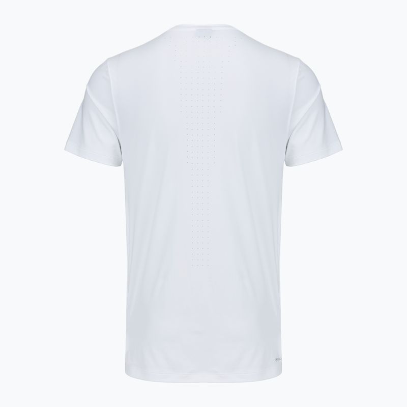 Maglietta da running da uomo Under Armour Velociti Pro white/black/distant gray 2