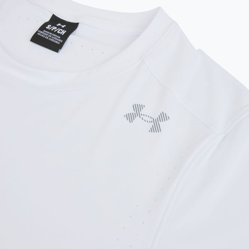 Maglietta da running da uomo Under Armour Velociti Pro white/black/distant gray 3