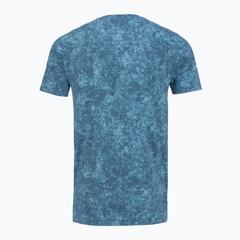 Maglietta da running da uomo Under Armour Velociti Pro Print wham blue/boundless blue/black 2
