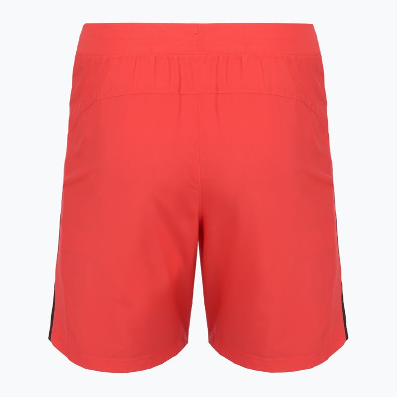 Pantaloncini da corsa da uomo Under Armour Launch 7" racer red/black/reflective 2