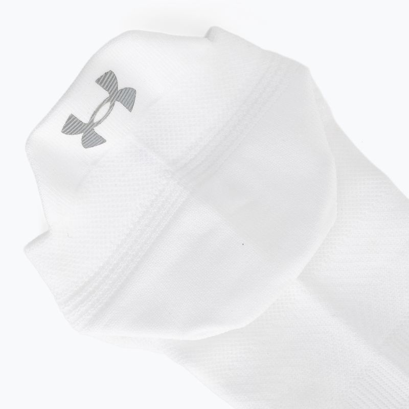 Calzini Under Armour Velociti Lite NS white/black/distant gray 3