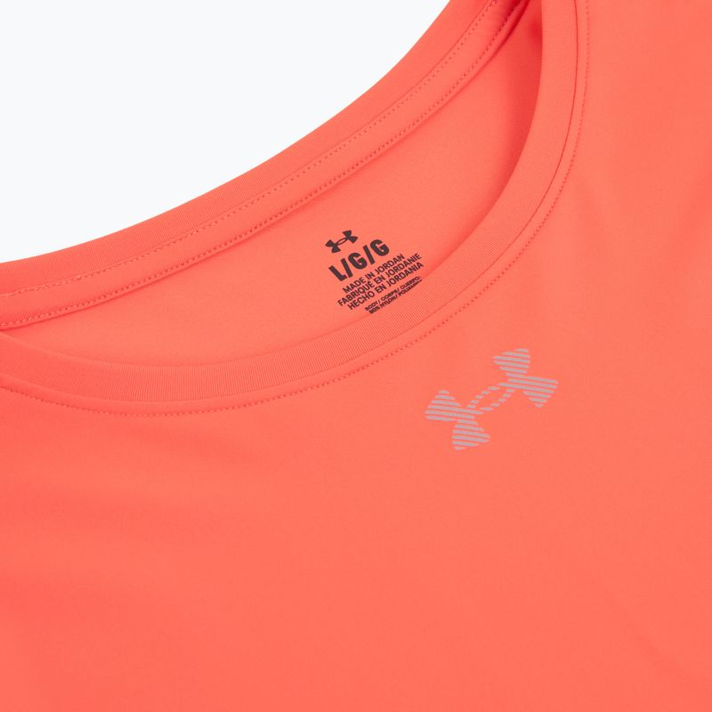 Maglietta da corsa da donna Under Armour Velociti Pro electric tangerine/black/green mode 3
