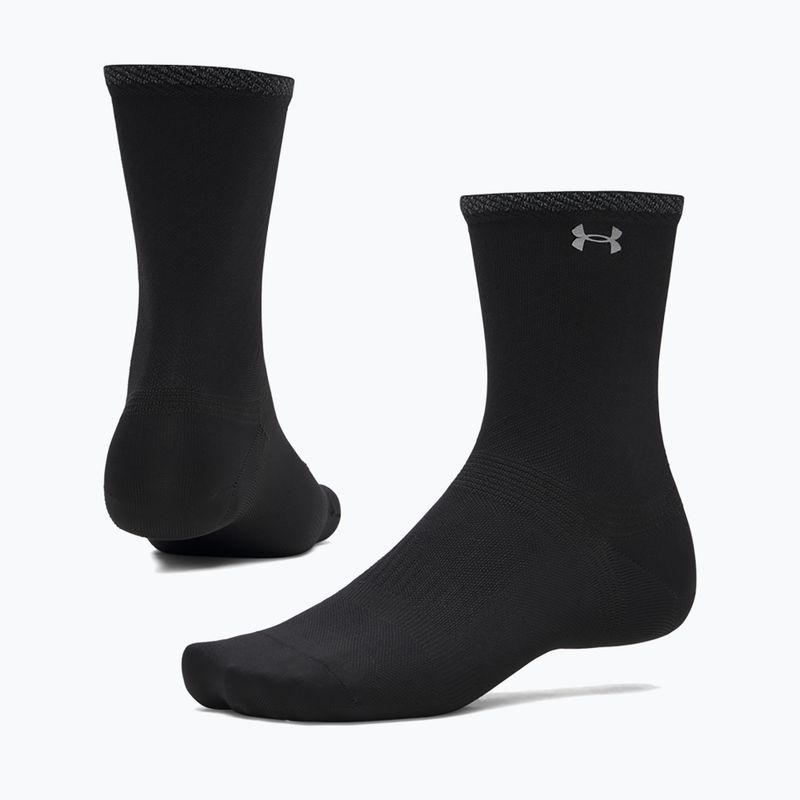 Calzini Under Armour Velociti Lite Crew ultimate black/ultimate black/ultimate black 3