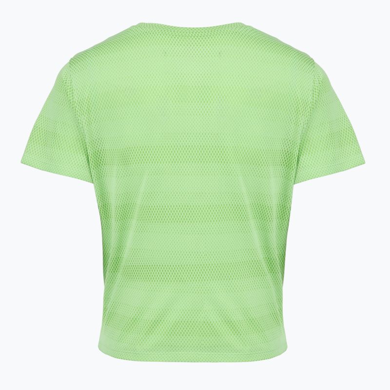 Maglietta da running da donna Under Armour Velociti lumos lime/white 2