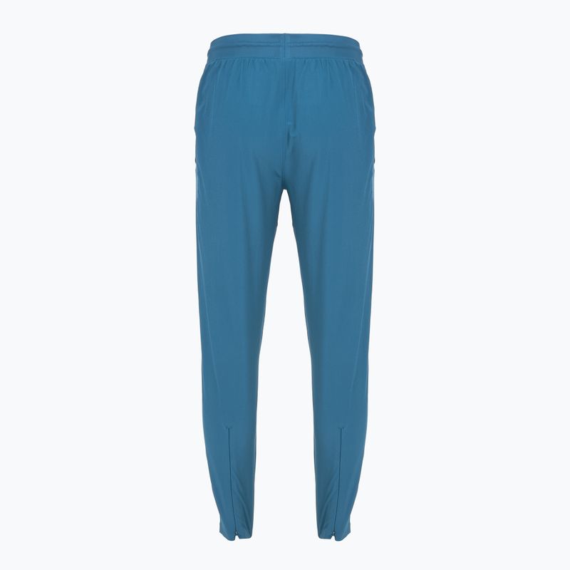 Pantaloni da corsa da donna Under Armour Velociti Pro wham blue/hyper green/white 2