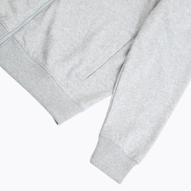 Felpa uomo Under Armour Rival LW FZ mod gray light heather/black 4