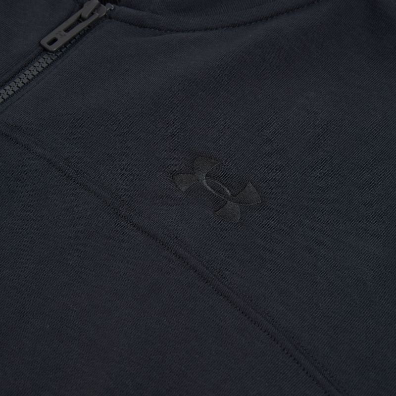 Felpa uomo Under Armour Rival LW FZ black/black 3