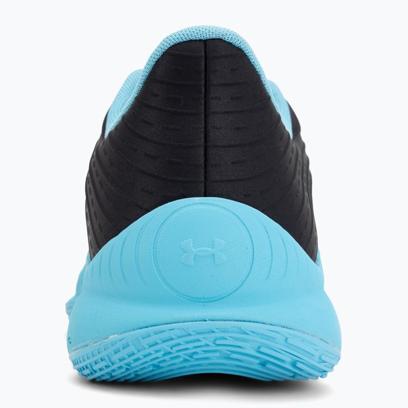 Scarpe da basket Under Armour Curry Splash 26 black/blue blur/blaze orange 6