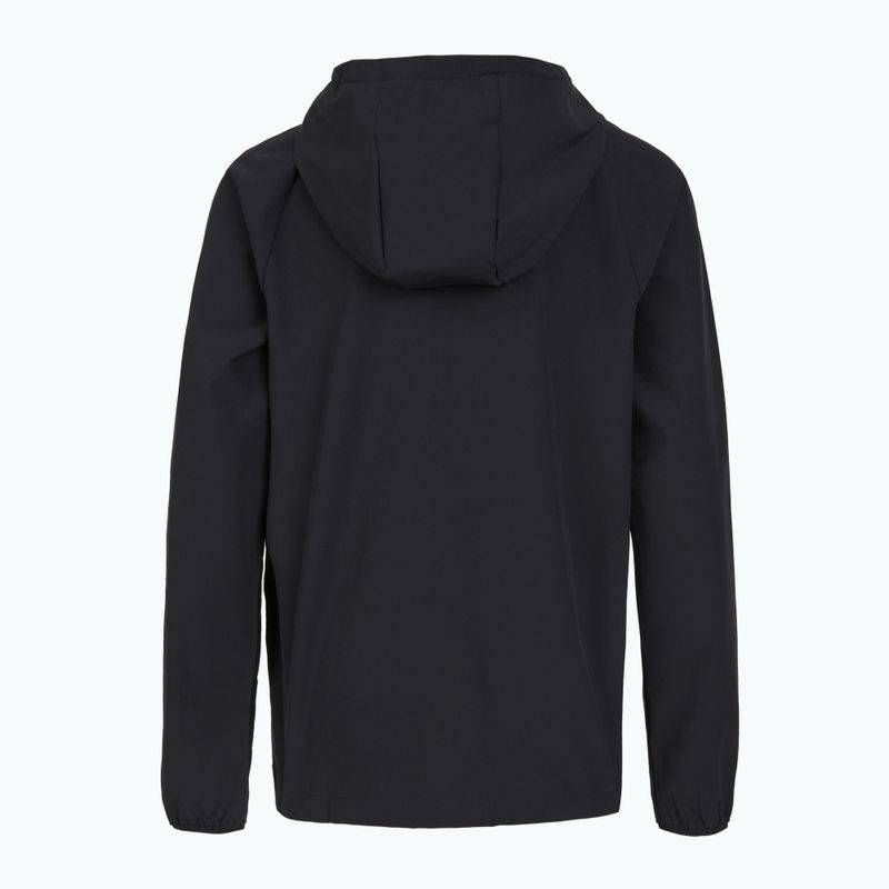 Giacca sportiva per bambini Under Armour Vibe Woven Windbreaker Jacket nera/bianca 2