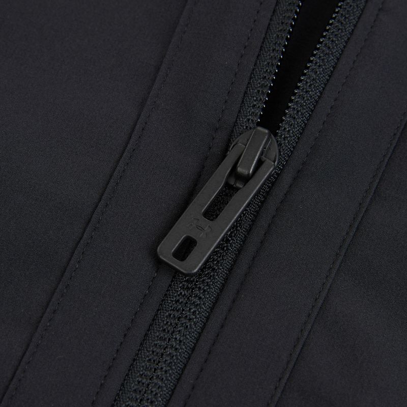 Giacca sportiva per bambini Under Armour Vibe Woven Windbreaker Jacket nera/bianca 4