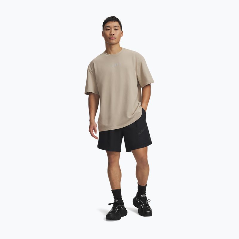 Pantaloncini da allenamento uomo Under Armour Unstoppable Woven Shorts black/black 2