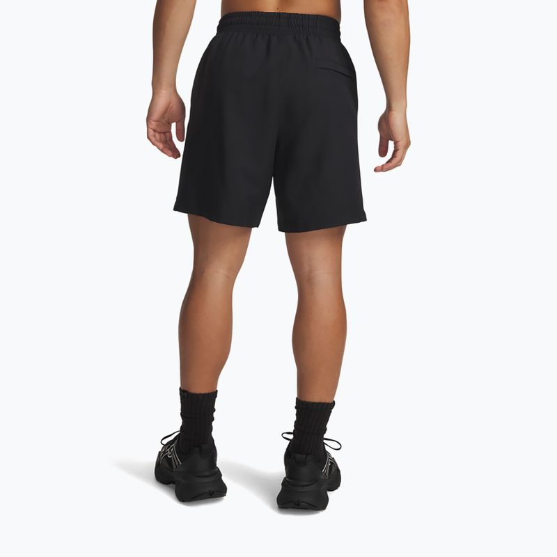 Pantaloncini da allenamento uomo Under Armour Unstoppable Woven Shorts black/black 3