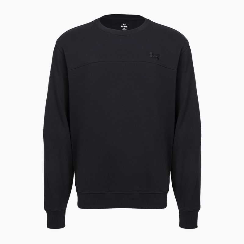 Felpa uomo Under Armour Rival LW Crew black/black