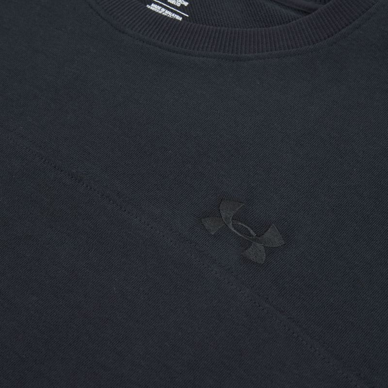 Felpa uomo Under Armour Rival LW Crew black/black 3