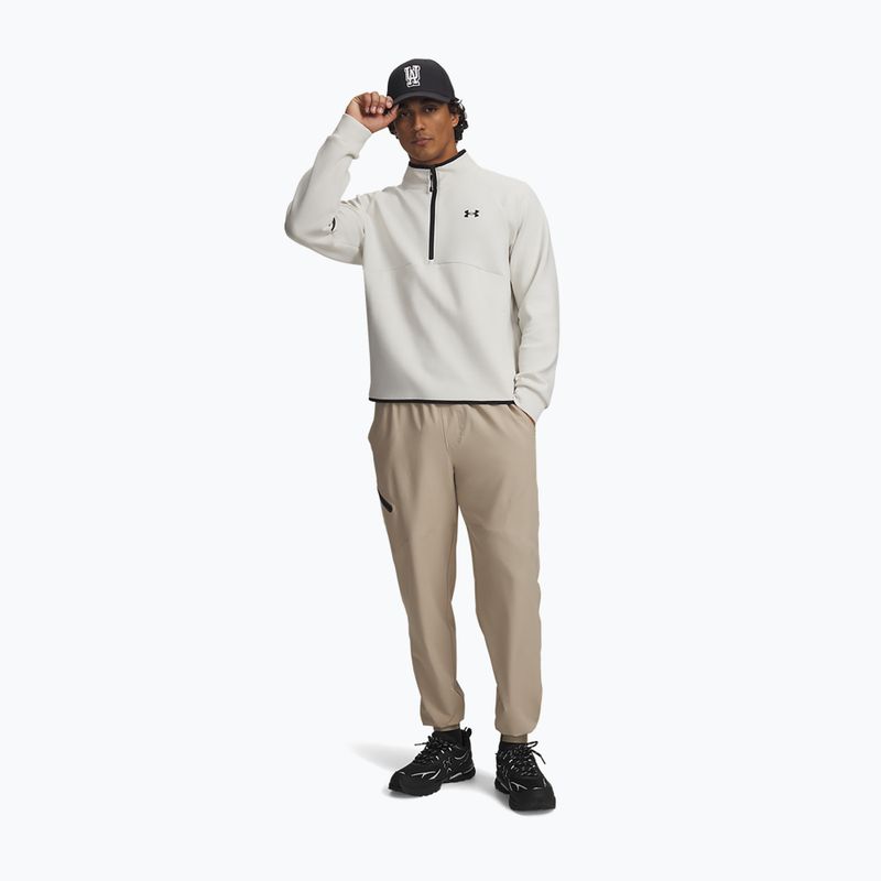 Pantaloni da allenamento da uomo Under Armour Unstoppable Joggers city khaki/black 2