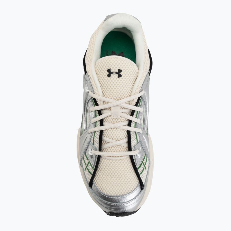 Scarpe da allenamento Under Armour Sola stone/metallic silver/team kelly green 5