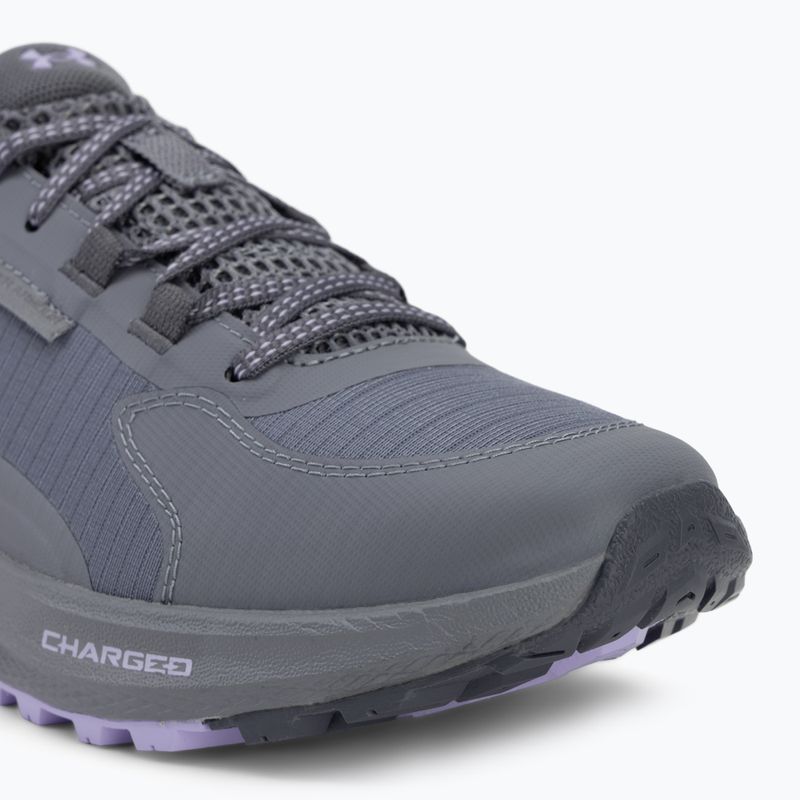 Scarpe da running da donna  Under Armour Charged Bandit Trail 3 titan grey/castlerock/purple crest 7