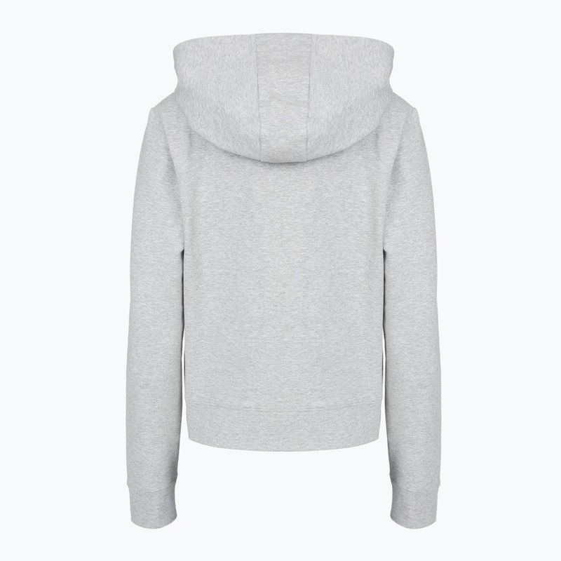 Felpa donna Under Armour Sport Terry FZ mod gray light heather/white 2
