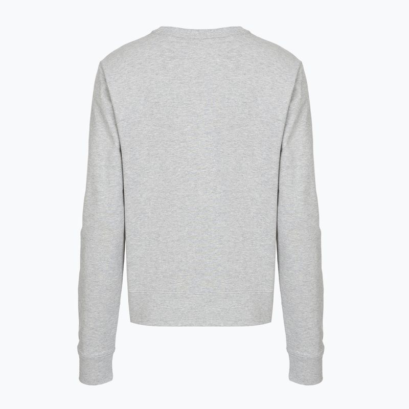 Felpa donna Under Armour Sport Terry Crew mod gray light heather/white 2