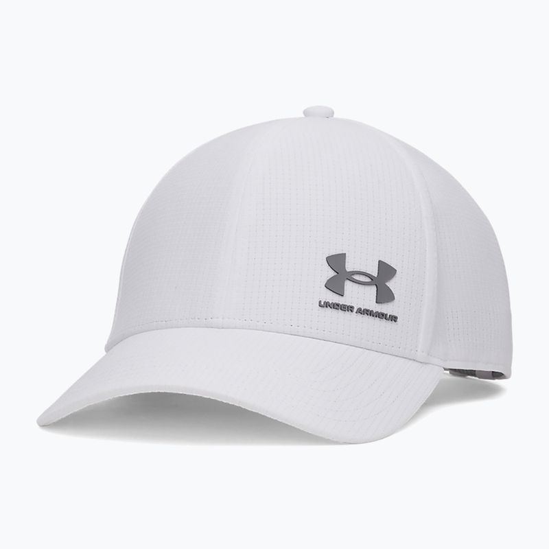 Cappellino con visiera Under Armour Iso-chill Armourvent white/steel