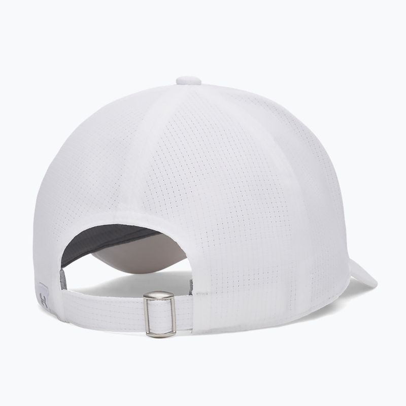 Cappellino con visiera Under Armour Iso-chill Armourvent white/steel 2