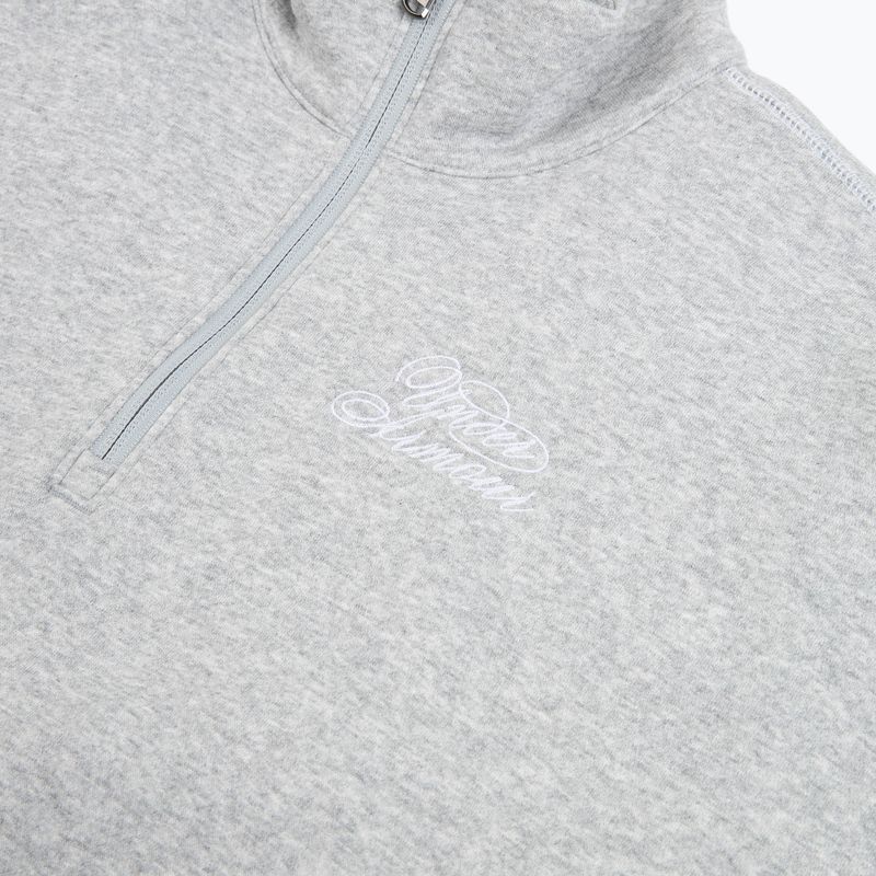 Felpa donna Under Armour Rival Fleece Script HZ gray light heather/white 3