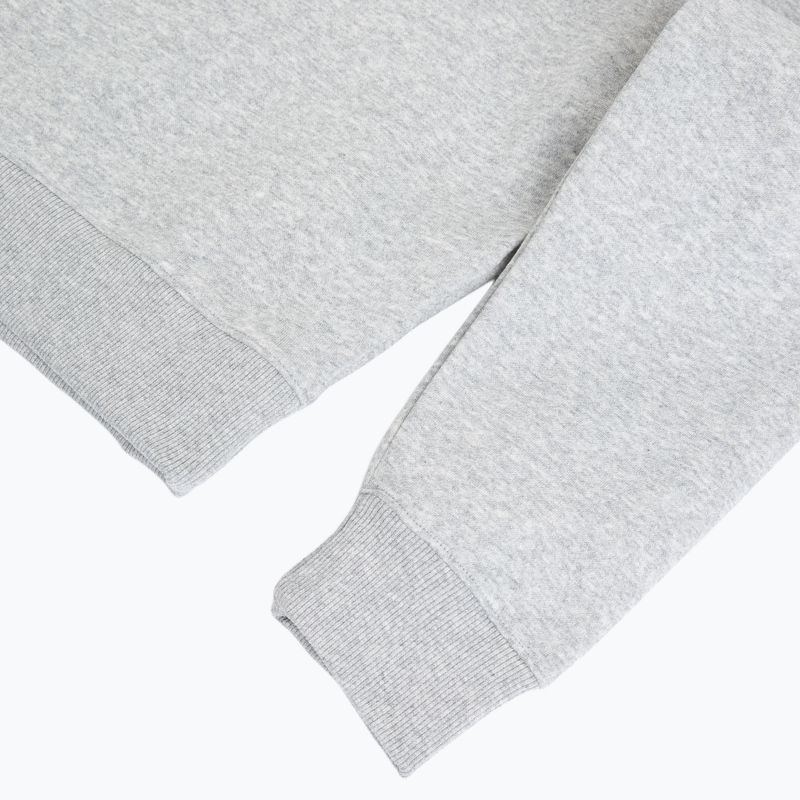 Felpa donna Under Armour Rival Fleece Script HZ gray light heather/white 4