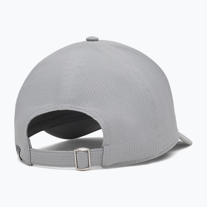 Cappellino da baseball Under Armour Iso-chill Armourvent steel/fade green 2