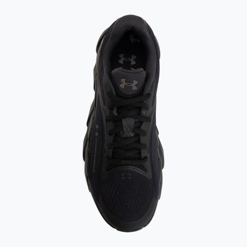 Scarpe da corsa uomo Under Armour Halo Runner 2 Black/Anthracite/Metallic Black 5