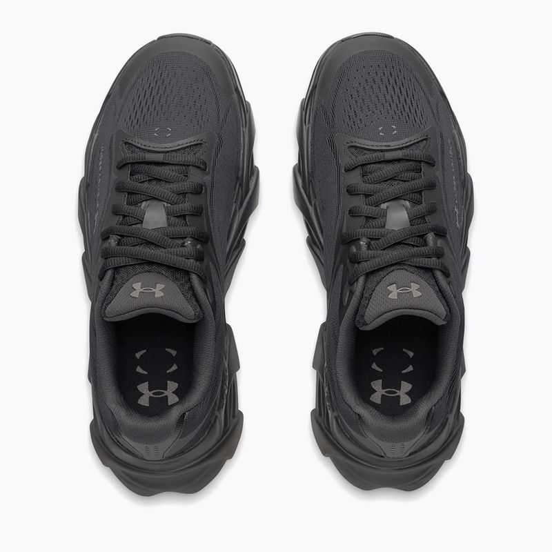 Scarpe da corsa donna Under Armour Halo Runner 2 Black/Anthracite/Metallic Black 3