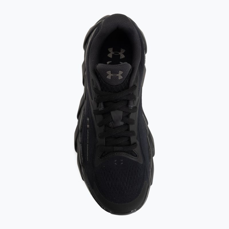 Scarpe da corsa donna Under Armour Halo Runner 2 Black/Anthracite/Metallic Black 5