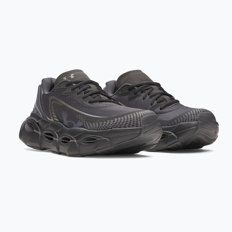 Scarpe da corsa uomo Under Armour Halo Racer 2 black/anthracite/metallic black 2
