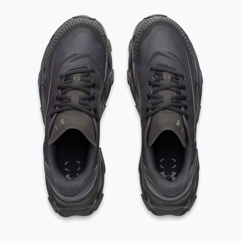 Scarpe da corsa uomo Under Armour Halo Racer 2 black/anthracite/metallic black 3