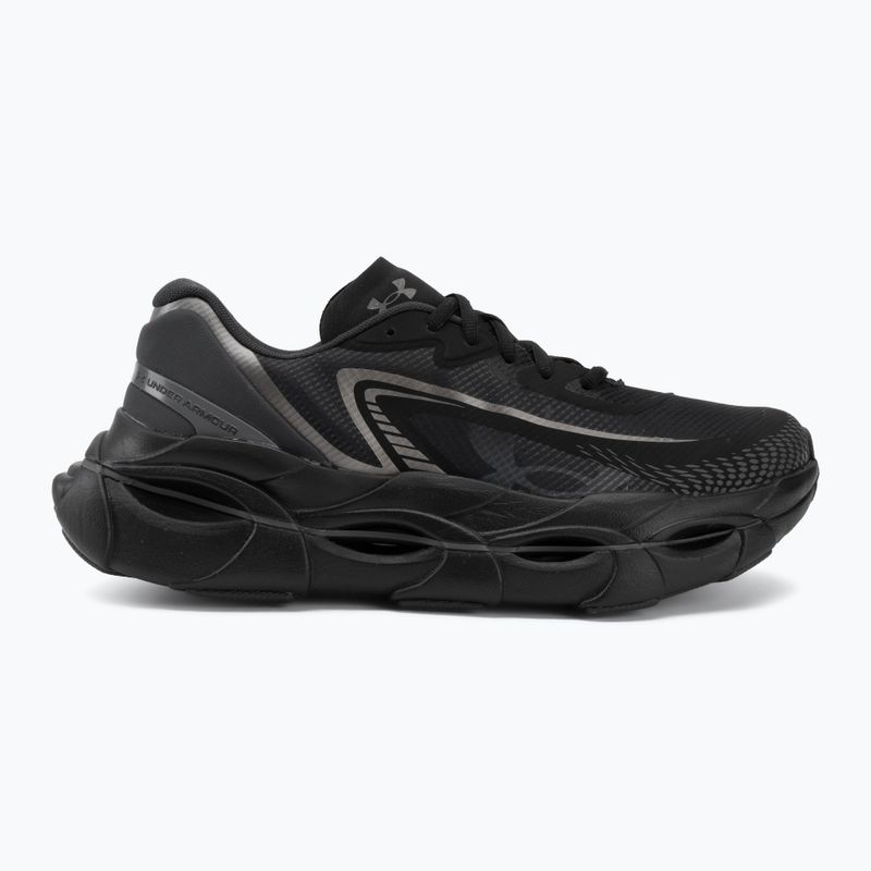 Scarpe da corsa uomo Under Armour Halo Racer 2 black/anthracite/metallic black 2