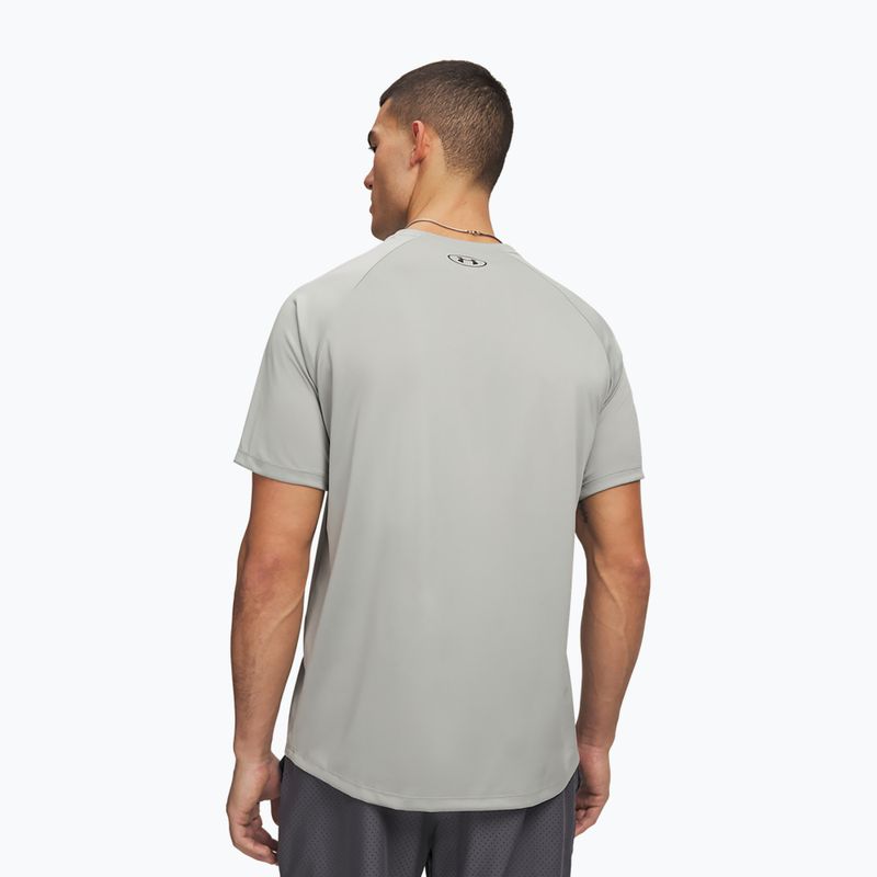 Maglia training da uomo Under Armour Tech Graphic Tee titanium/black 2