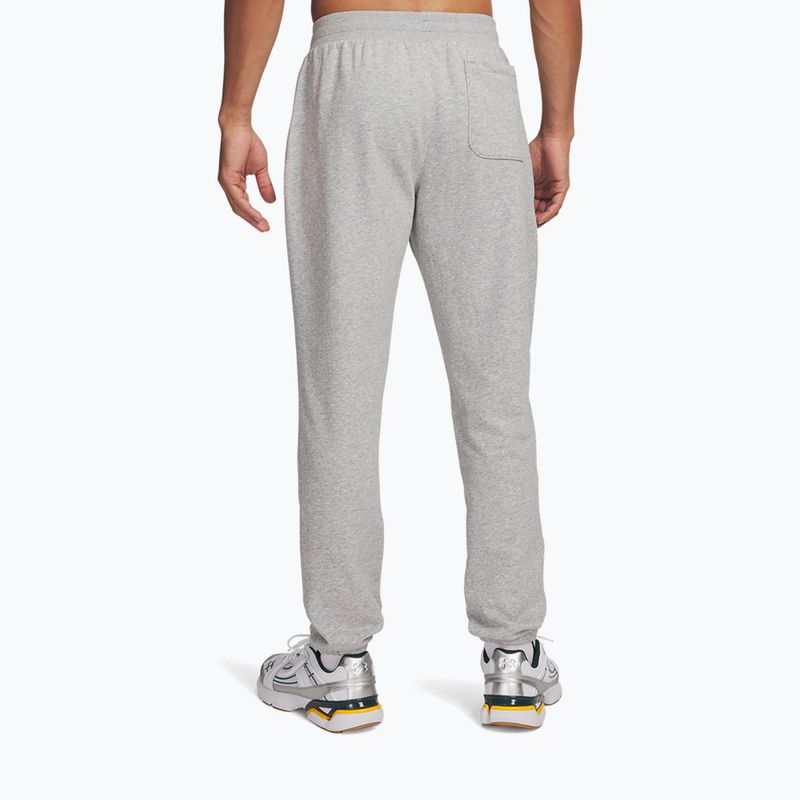 Pantaloni da uomo Under Armour Rival LW Jogger mod grey light heather/black 3