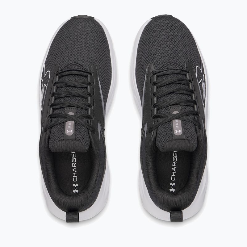 Scarpe da corsa uomo Under Armour Surge 5 black/black/white 3