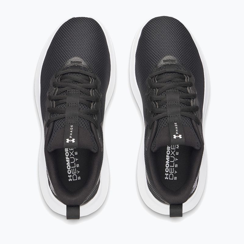 Scarpe da corsa donna Under Armour Phade RN 4 black/black/white 3