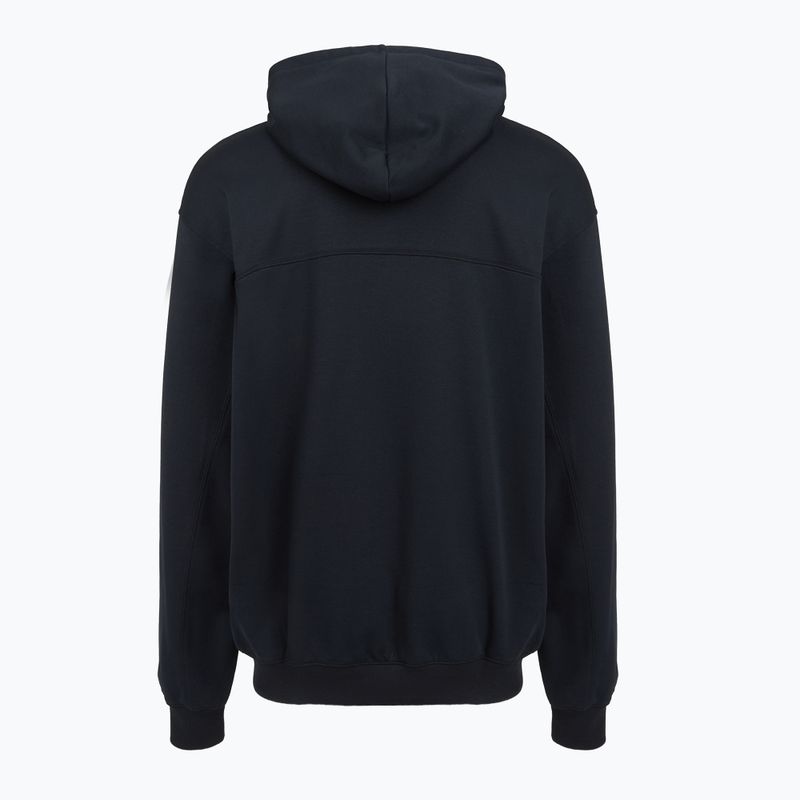 Felpa uomo Under Armour Rival LW Graphic Hoodie Black/Black 5