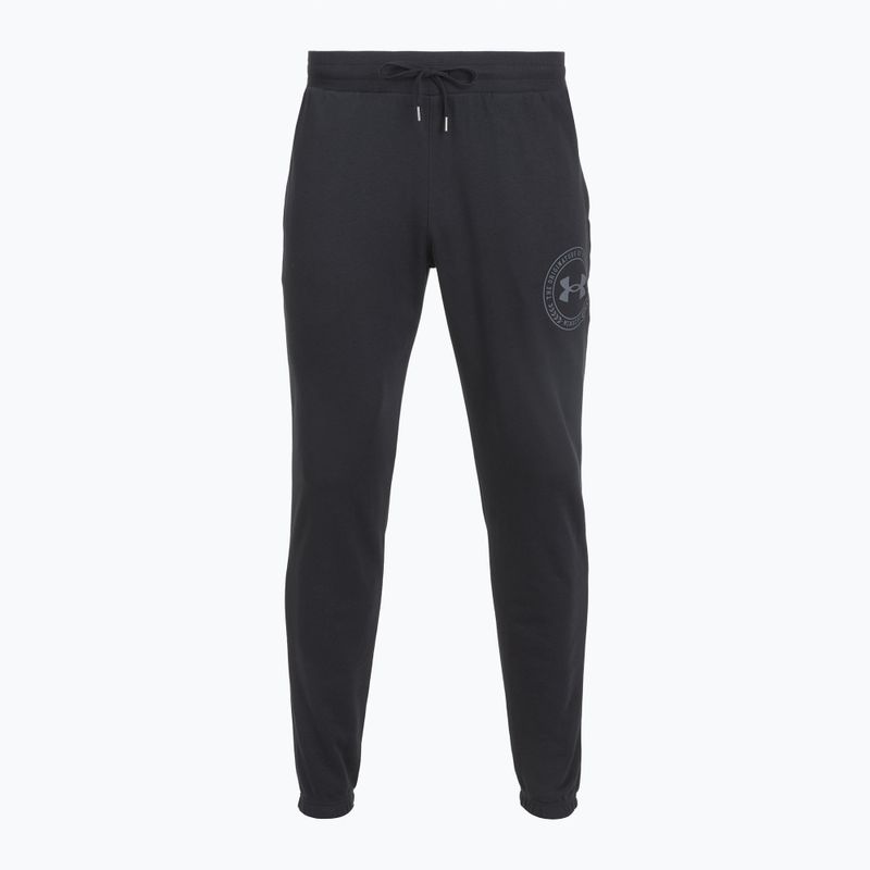Pantaloni da uomo Under Armour Rival LW Graphic Jogger black/castelrock