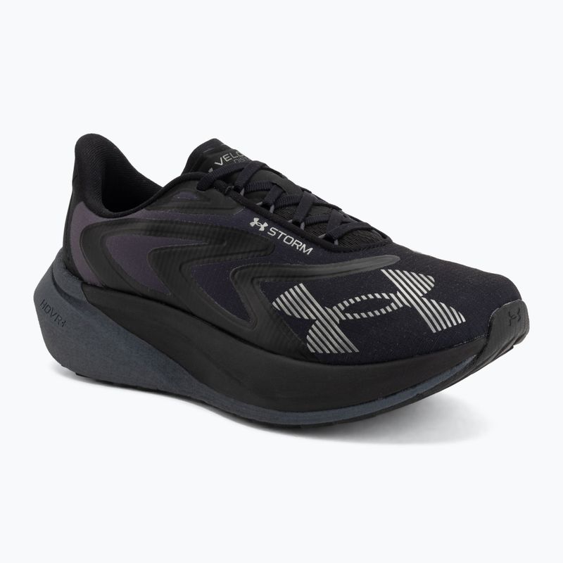 Scarpe da corsa Under Armour Velociti Distance Storm black/castlerock/metallic gun metal