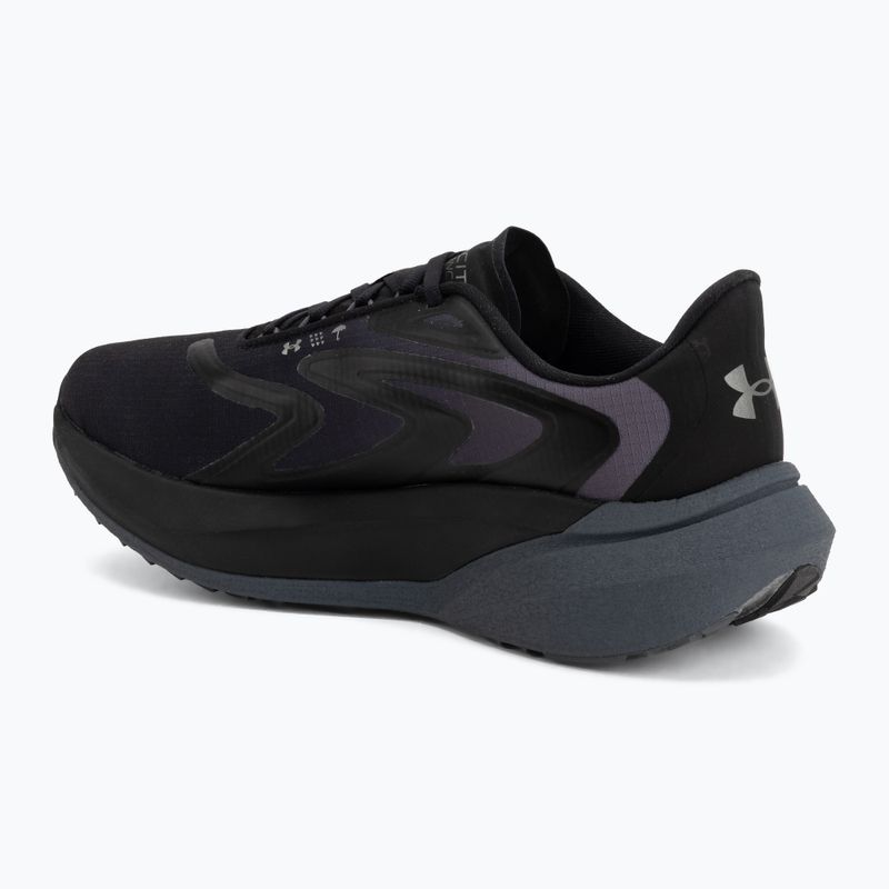 Scarpe da corsa Under Armour Velociti Distance Storm black/castlerock/metallic gun metal 3