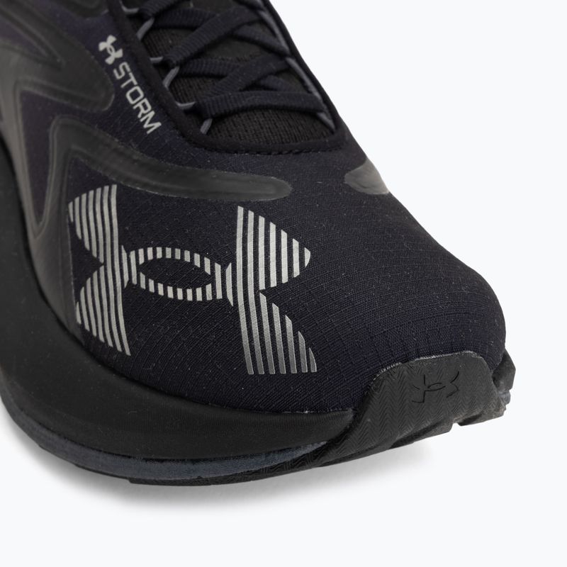 Scarpe da corsa Under Armour Velociti Distance Storm black/castlerock/metallic gun metal 7