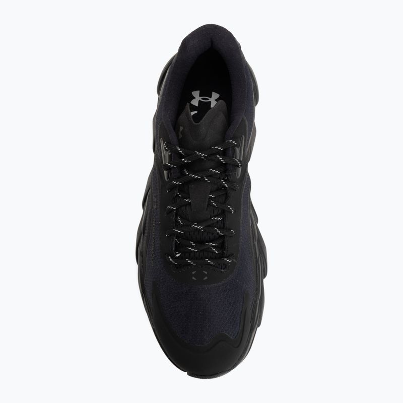 Scarpe da corsa uomo Under Armour Halo Runner SE 2 black/anthracite/metallic black 5