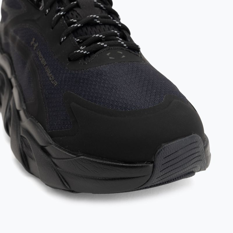 Scarpe da corsa uomo Under Armour Halo Runner SE 2 black/anthracite/metallic black 7