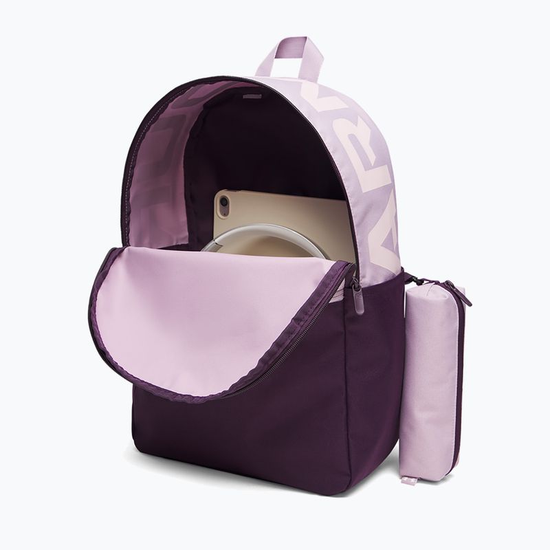 Zaino urbano Under Armour Essential Printed Backpack mauve pink/purple echo/white 3