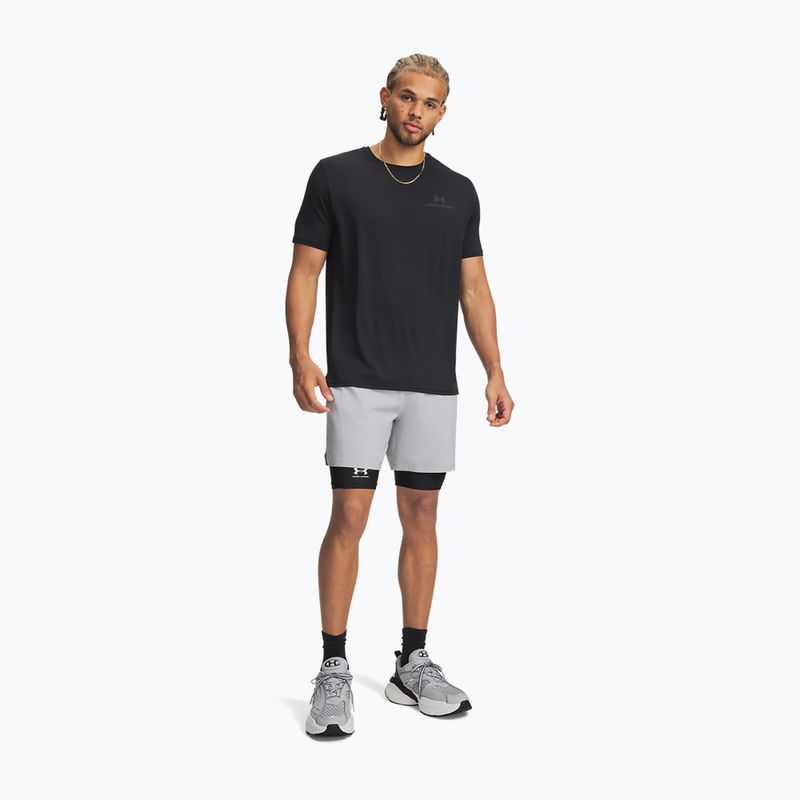 Pantaloncini da allenamento uomo Under Armour Vanish Woven 2.0 Shorts mod gray/black 2